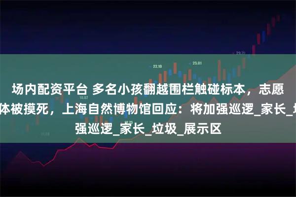 场内配资平台 多名小孩翻越围栏触碰标本，志愿者称曾有活体被摸死，上海自然博物馆回应：将加强巡逻_家长_垃圾_展示区